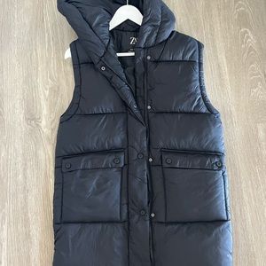 zara puffer vest